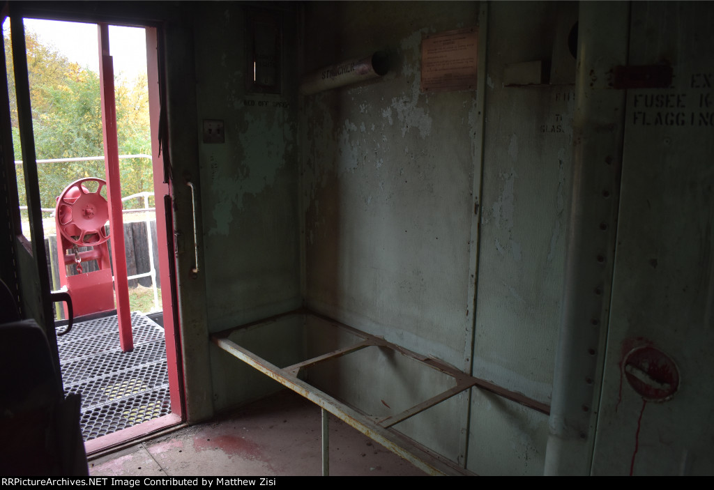 Interior of Caboose